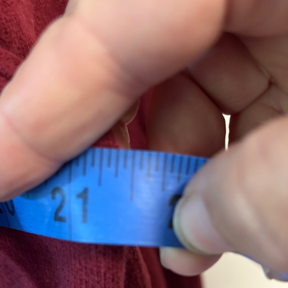 Nautica Men's Burgundy 1/4 Zip cotton Sweater sz L - Picture 7 of 9